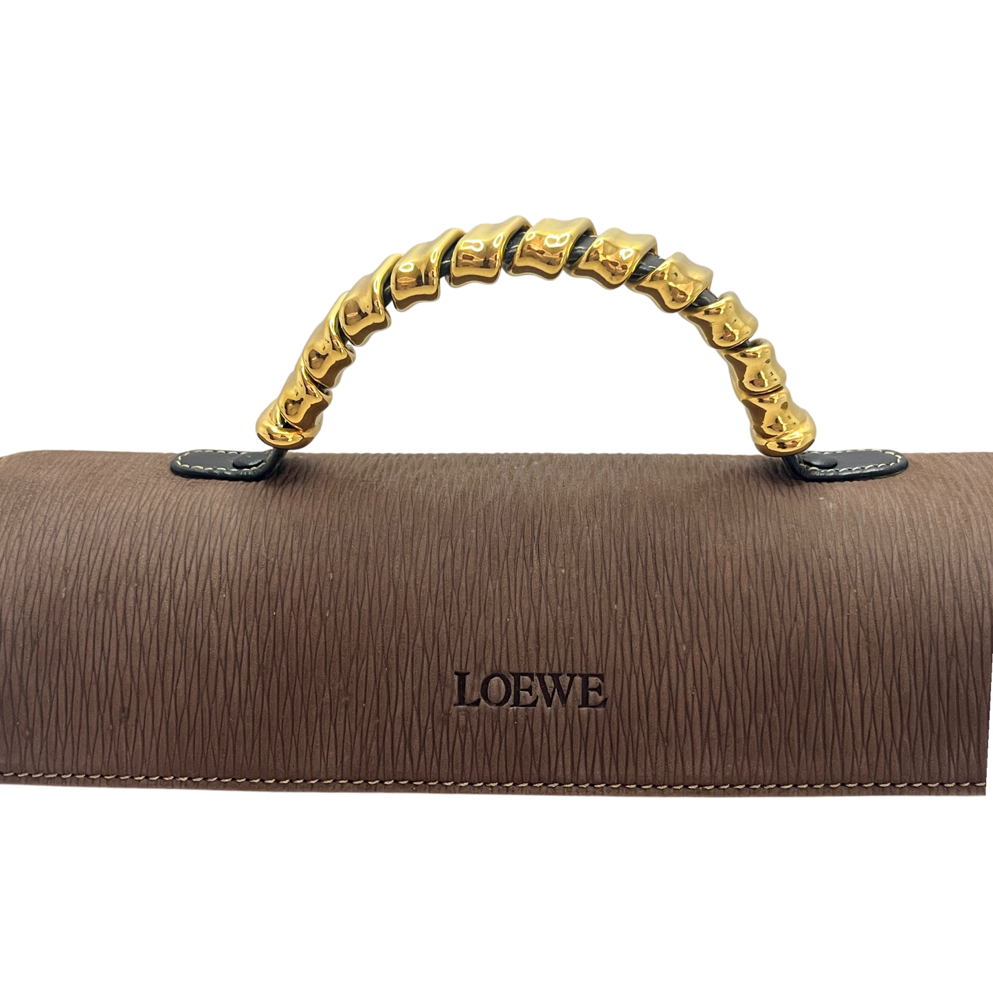 Loewe Velazquez Top Handle Handbag | Black & Brown