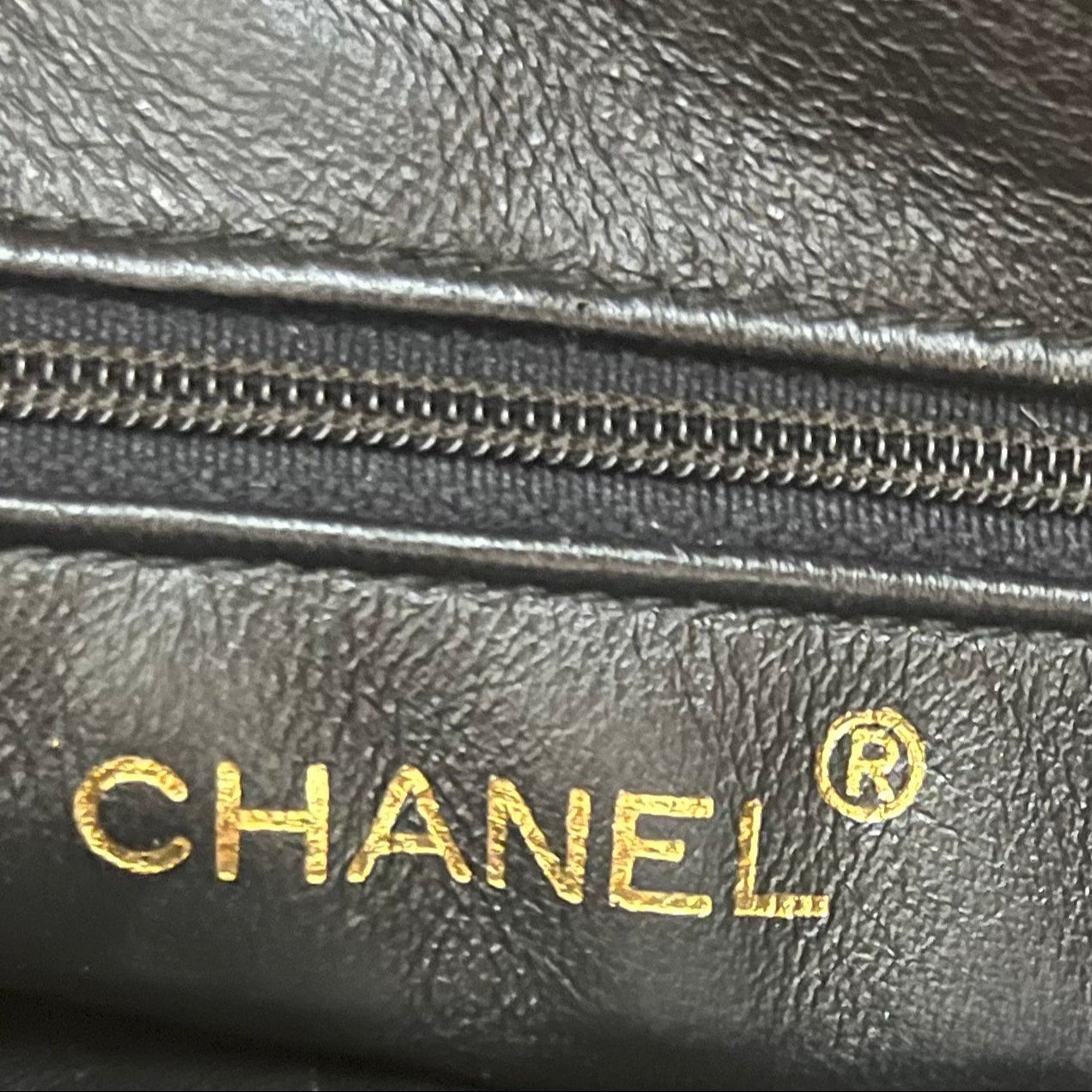 Chanel Black Lambskin Leather Camera Bag | 1989-1991