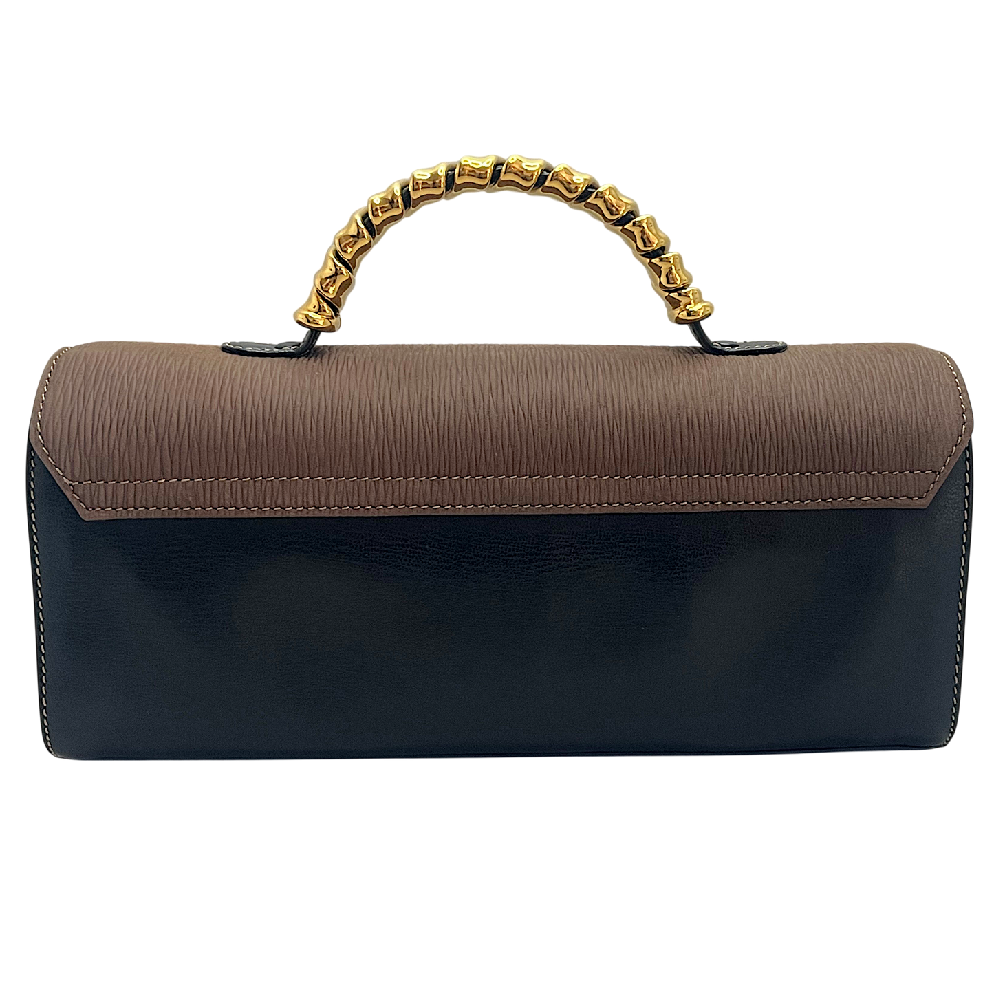 Loewe Velazquez Top Handle Handbag | Black & Brown