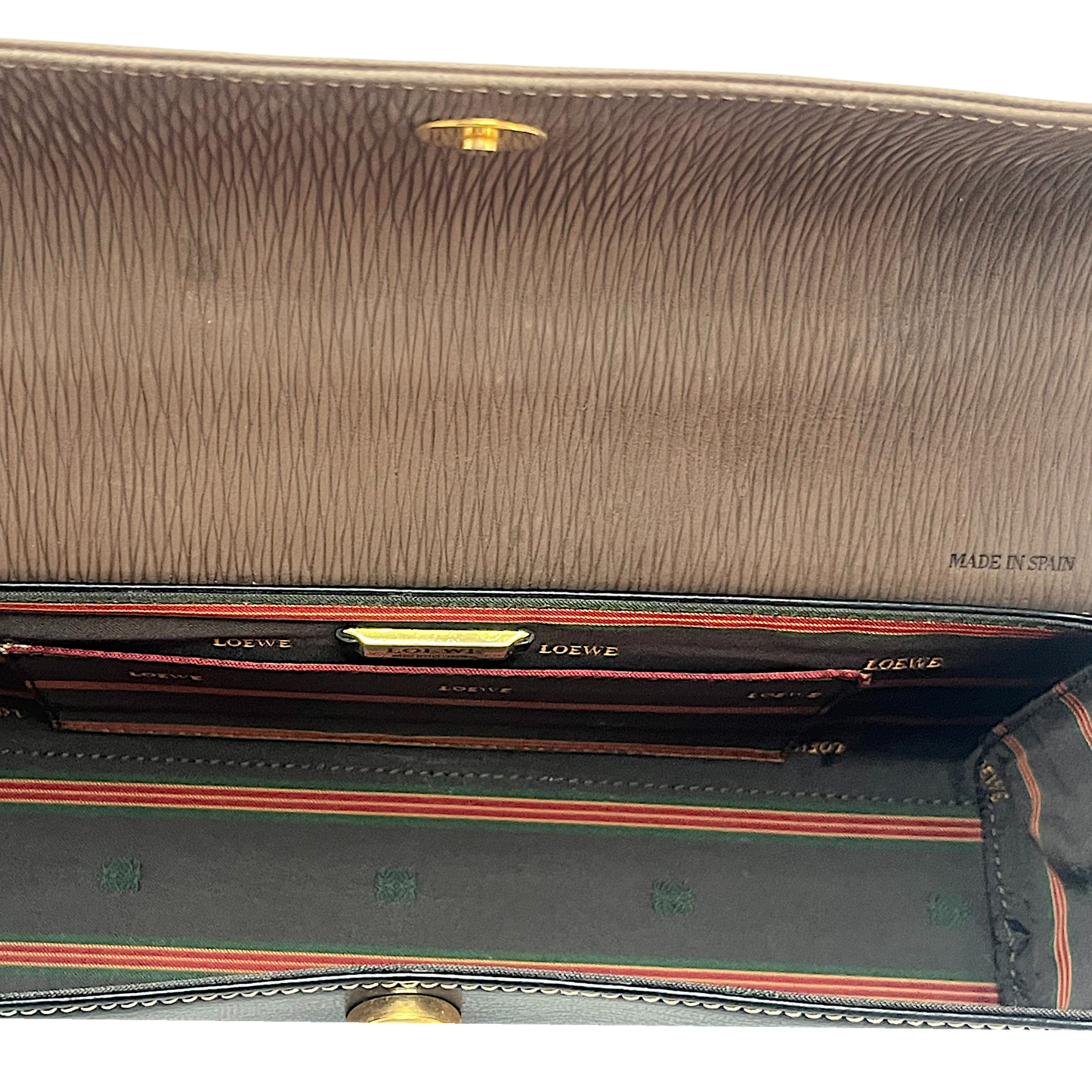 Loewe Velazquez Top Handle Handbag | Black & Brown