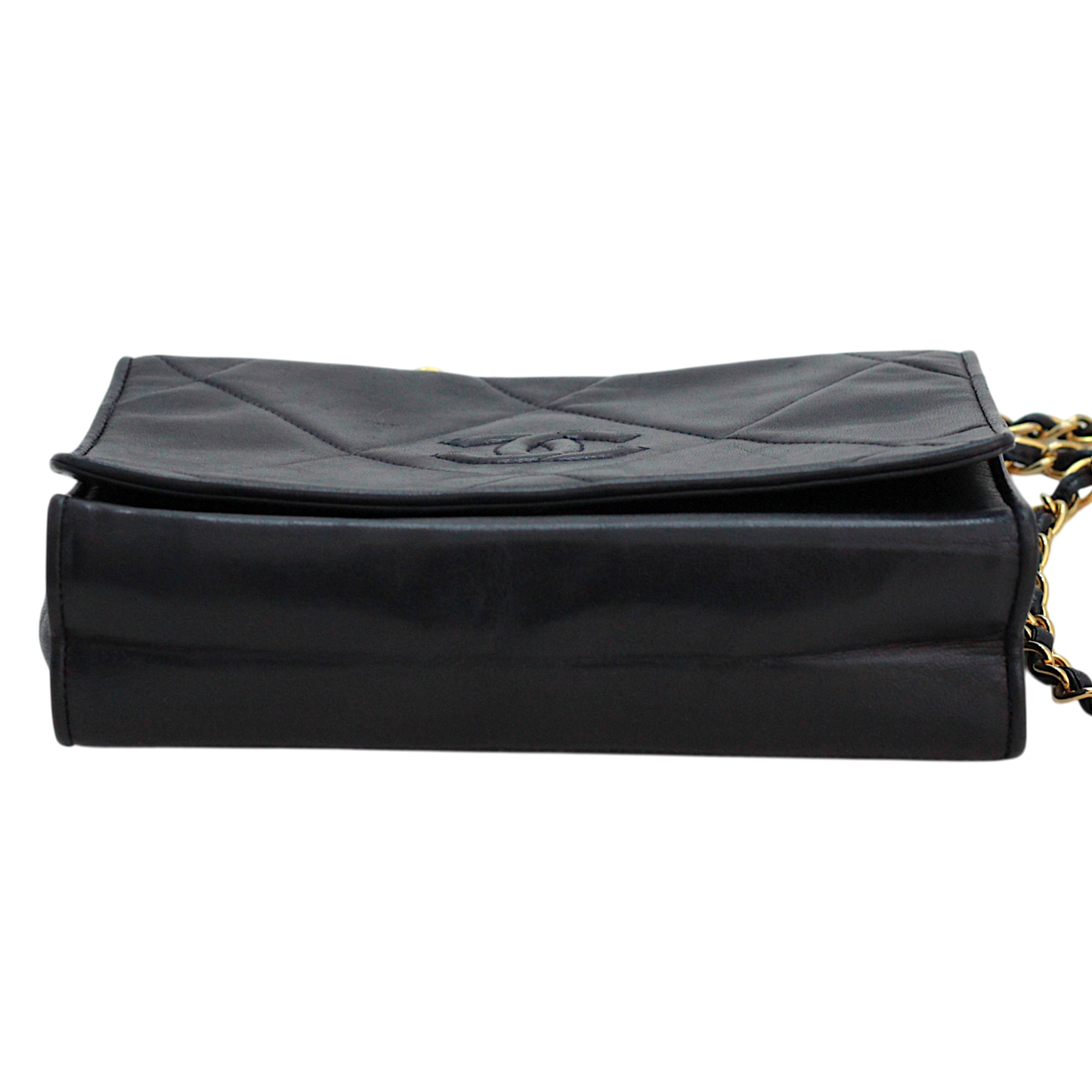 Chanel Navy Lambskin Flap Bag | 1986–1988